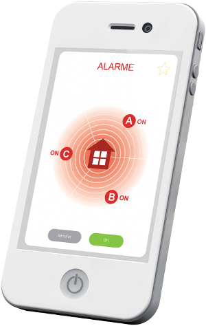 Alarme connectée TaHoma et Verisure ©Somfy