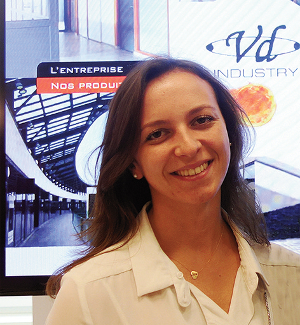 Laura Ferry, chargée de communication de VD Industry ©V&MA