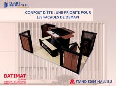 BATIMAT 2026 : Tellier Brise-Soleil met le confort d'été au cœur de ses innovations