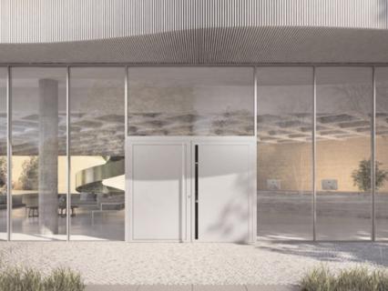 Nouvelle façade à haut niveau énergétique