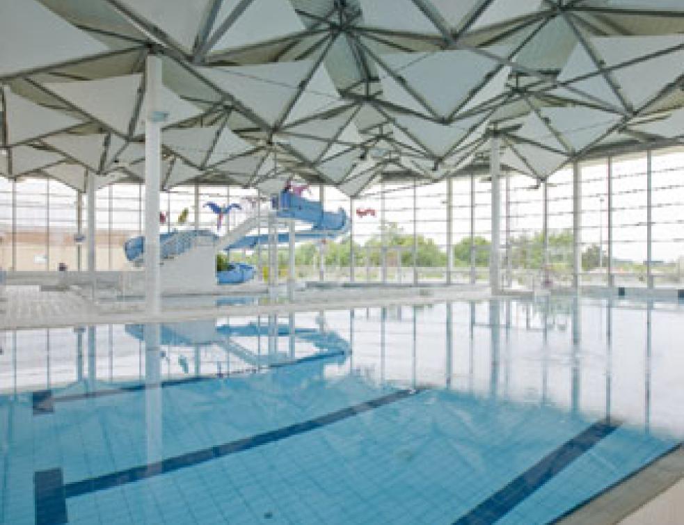Chauray 79 Une Piscine En 3d Avec Les Tissus Mermet Architecture