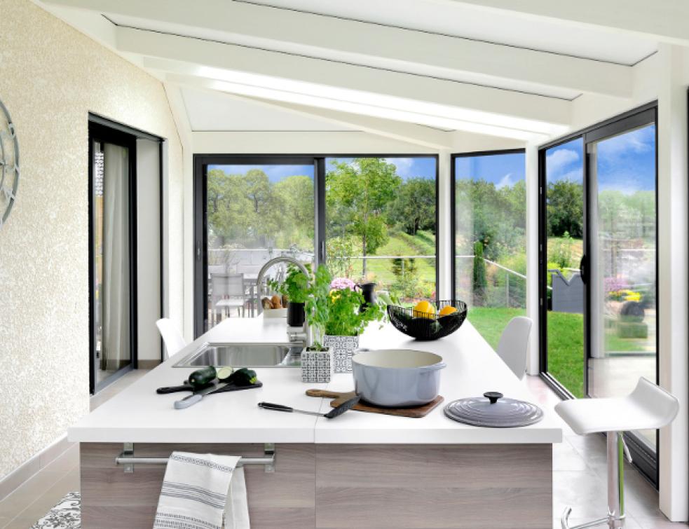 Miroiterie Court Gex Un Projet D Extension En Pays De Gex Realise Par Vie Veranda